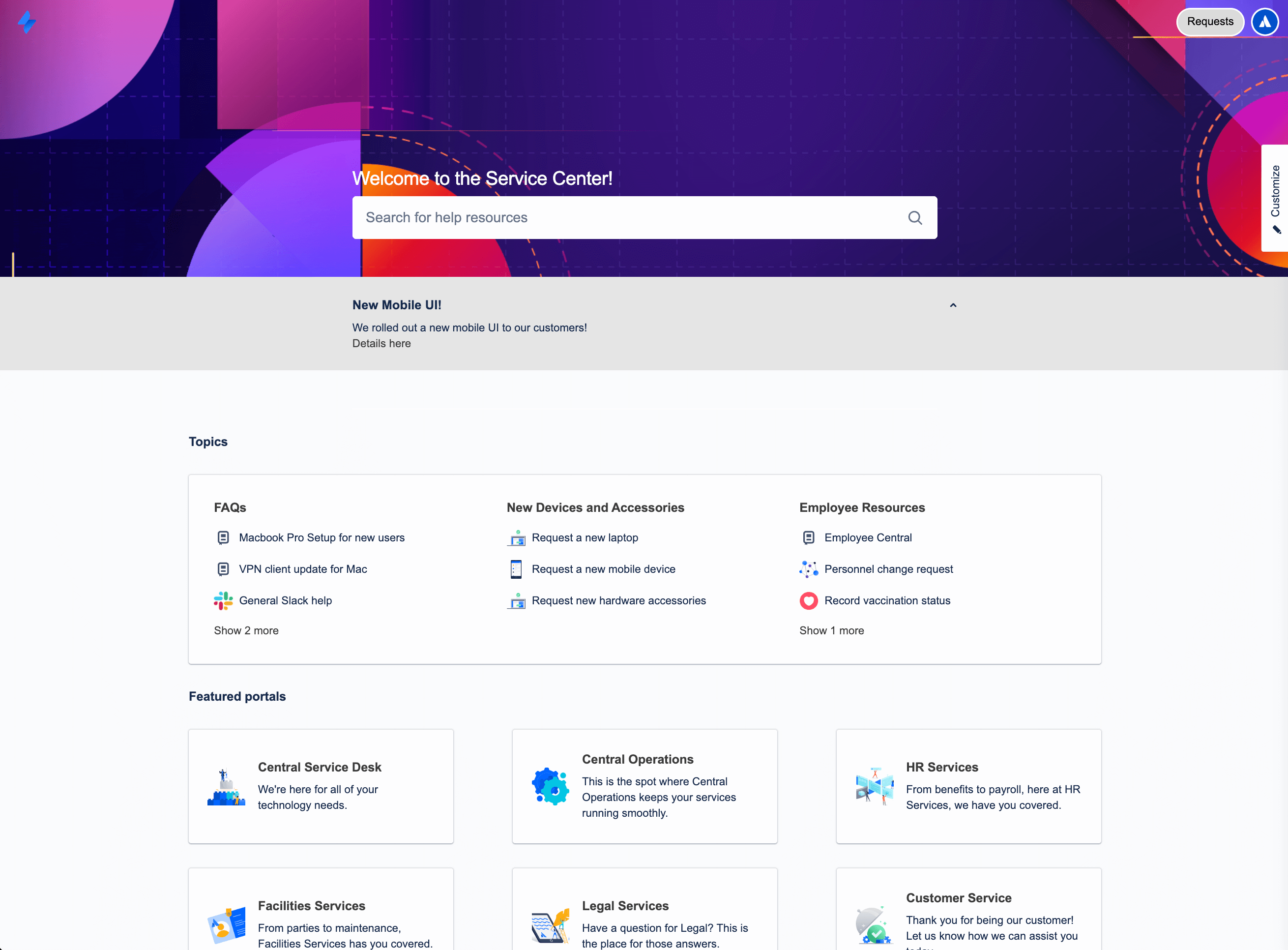 Centrum pomocy Jira Service Management